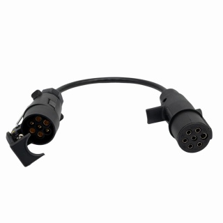 Adapter prosty 12V/0,3m SAE/ISO (12V AMER./12V EUROP.)