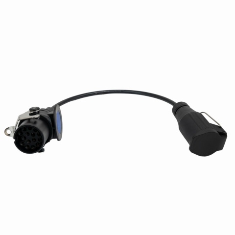 Adapter prosty 15/13-24V/12V-02 (wtyczka 15 + gniazdo do przedłużacza + 0,6mb przewodu 8 żyłowego) Adapter prosty 15/13-24V/12V-02 (wtyczka 15 + gniazdo do przedłużacza + 0,6mb przewodu 8 żyłowego)