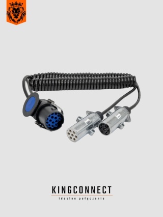 Adapter spiralny połączenie V1 wtyczki aluminiowe
