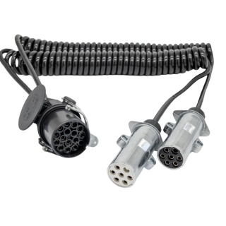 Adapter spiralny wtyczki aluminiowe - NEW LINE 4,0mb