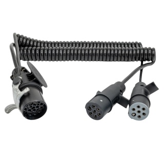 Adapter spiralny wtyczki plastikowe - NEW LINE