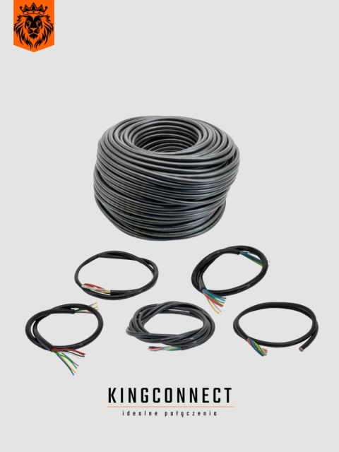 Przewód elektryczny YLY-s 5 x 1,0mm Przewód elektryczny YLY-s 5 x 1,0mm