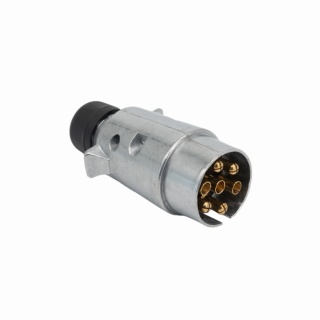 Wtyczka 12V 7 pin aluminiowa