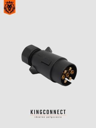 Wtyczka 12V 7 pin plastikowa