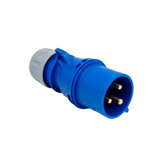 Wtyczka 32A / 3 pin niebieska