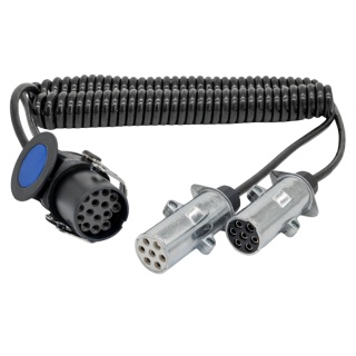 Adapter spiralny wtyczki aluminiowe 4,0mb