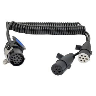 Adapter spiralny wtyczki plastikowe 4,0mb