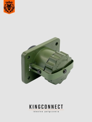 Gniazdo NATO 24V / 2 pin 50mm2 z nakrętką / 50mm PRO NOWOŚĆ