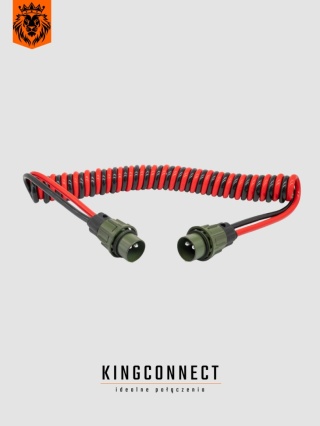 Kabel NATO 4M 2x35MM PRO 24V z wtyczkami 4,0mb