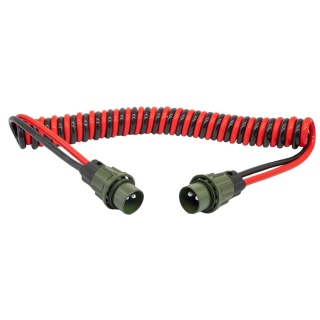 Kabel NATO 4M 2x35MM PRO 24V z wtyczkami 4,0mb