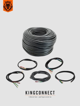 Przewód elektryczny YLY-s 15 żyłowy 12 × 1,5 + 3 × 2,5 mm - 10mb