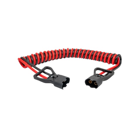 Przewód spiralny 2x50mm PRO z wtyczkami 16A/2pin 6,0mb Przewód spiralny 2x50mm PRO z wtyczkami 16A/2pin 6,0mb
