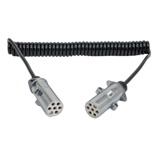 Przewód spiralny 24V S wtyczka aluminiowa 3,0mb