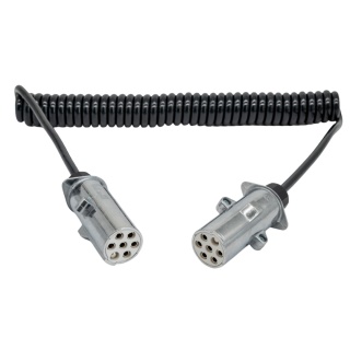 Przewód spiralny 24V S wtyczka aluminiowa PREMIUM 4,0mb