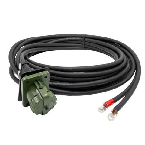 Przewody proste 2x50mm PRO gniazdo NATO z nakrętką, uszczelka + oczka fi-10 3,0mb Przewody proste 2x50mm PRO gniazdo NATO z nakrętką, uszczelka + oczka fi-10 3,0mb