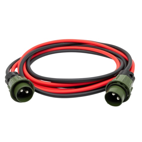 Przewody proste PRO 2x35mm PRO + 2 wtyczki NATO z nakrętką / 35mm 6,0mb PRO Przewody proste PRO 2x35mm PRO + 2 wtyczki NATO z nakrętką / 35mm 6,0mb PRO