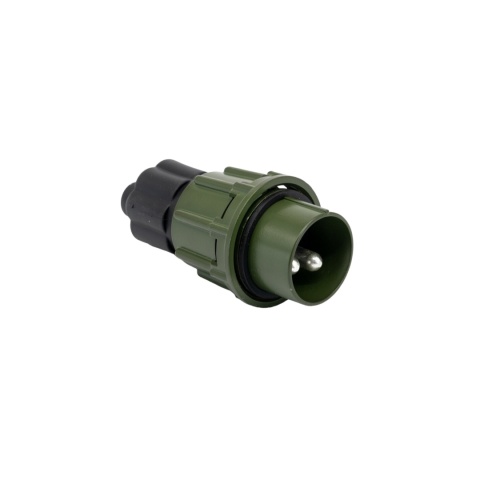 Wtyczka 24V / 2 pin NATO 35mm2 z nakrętką / 35mm PRO Wtyczka 24V / 2 pin NATO 35mm2 z nakrętką / 35mm PRO