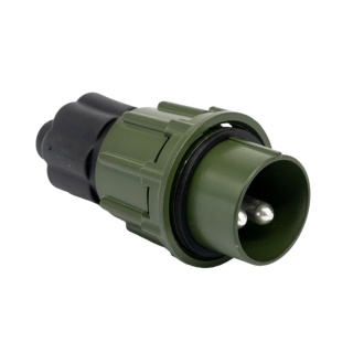 Wtyczka 24V / 2 pin NATO PRO z nakrętką 50mm PRO