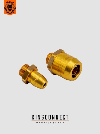 Złącza wtykowe do układów pneumatycznych Kolanko M16 / 16×1,5