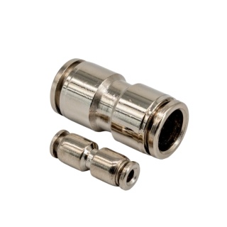 Szybkozłącze tekalanu metalowe - fi 6 M12x1,5 kolanko